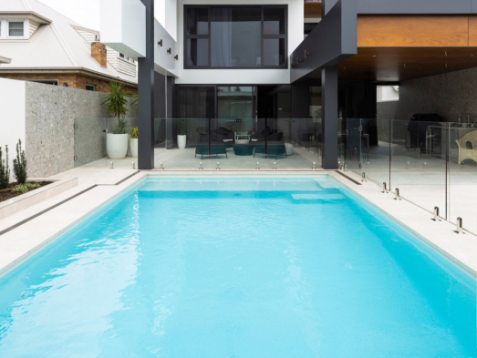 mosaico vitreo ONIX® en piscina de Newcastle