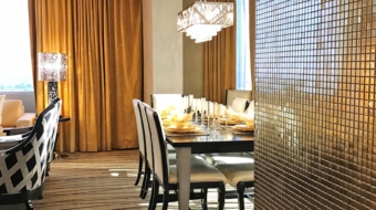 mosaico de vidrio ONIX® en Las Vegas