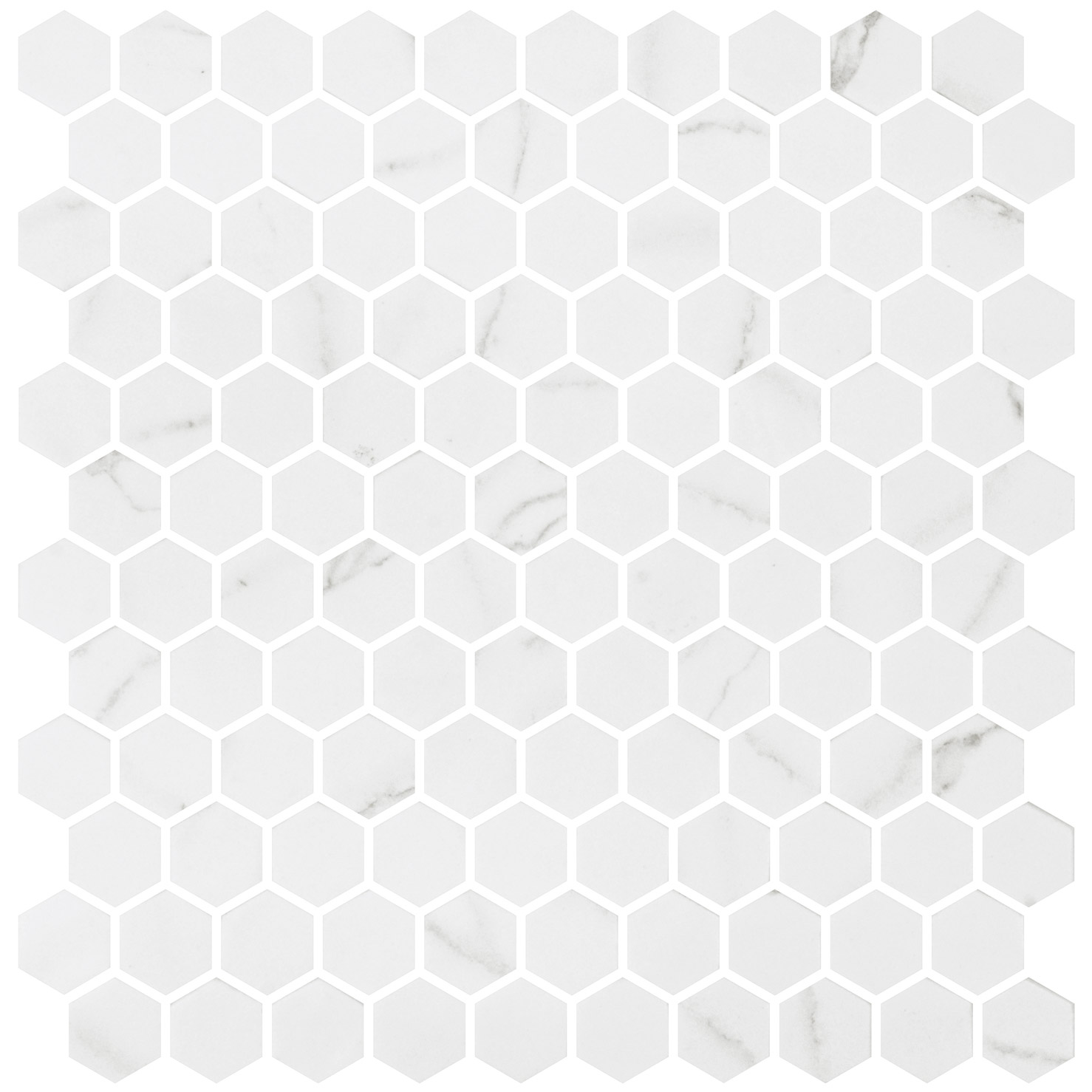 Hex Venato White Matte