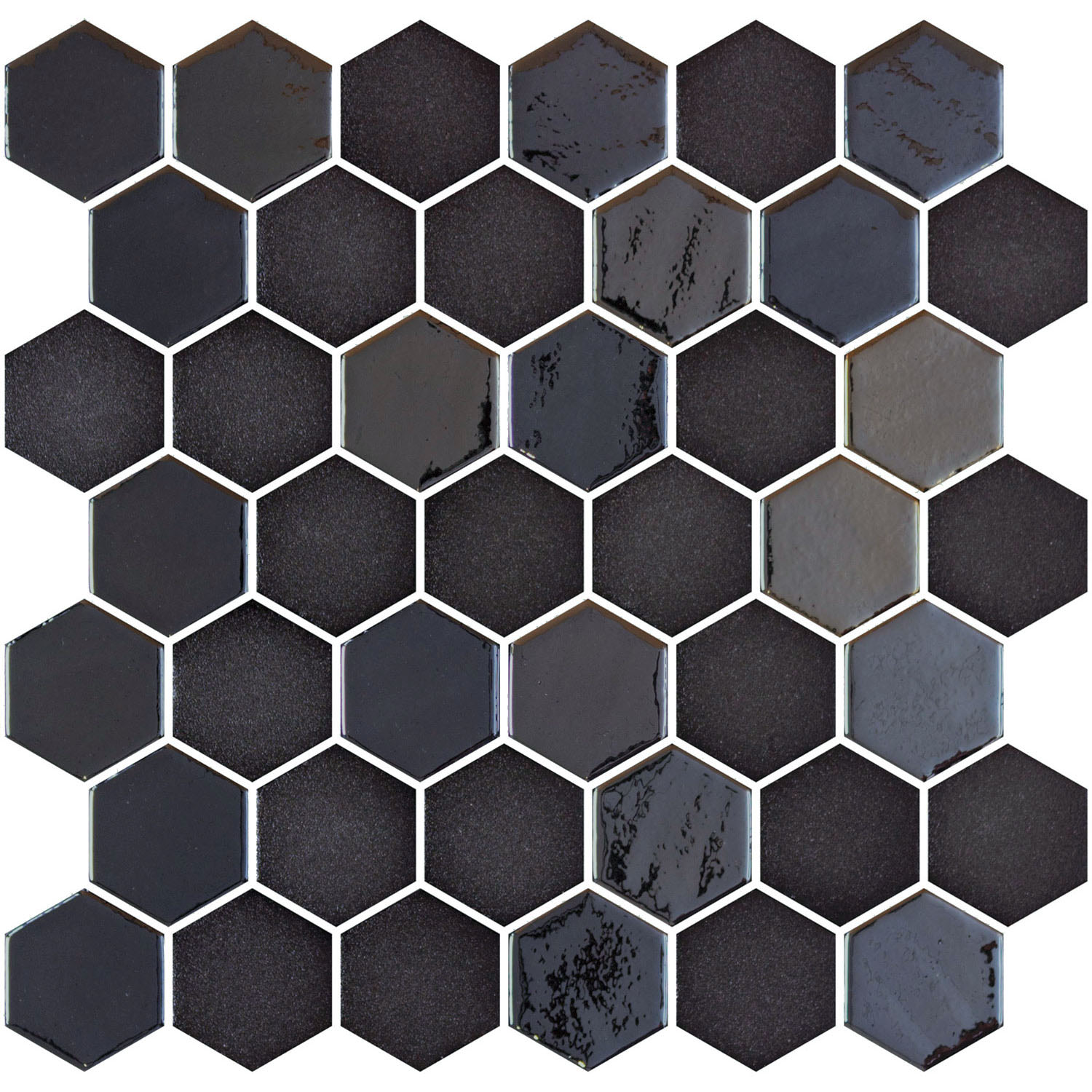 Hex XL Stoneglass Opalo Black