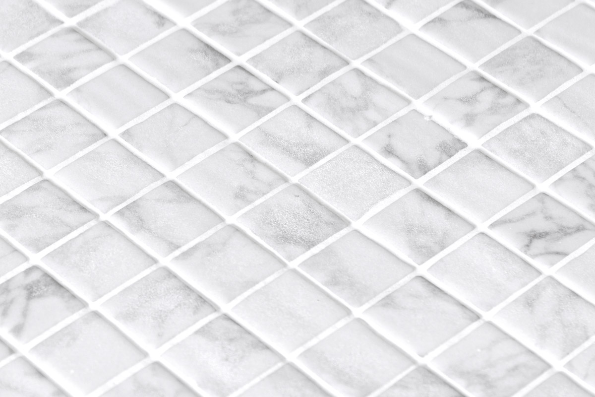 Statuario Matte Glass Mosaic by ONIX